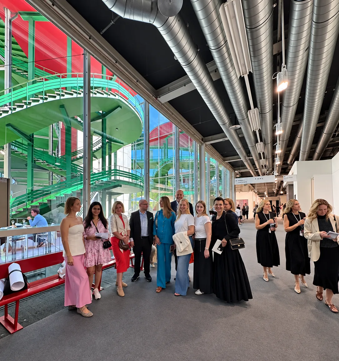 Группа на Art Basel