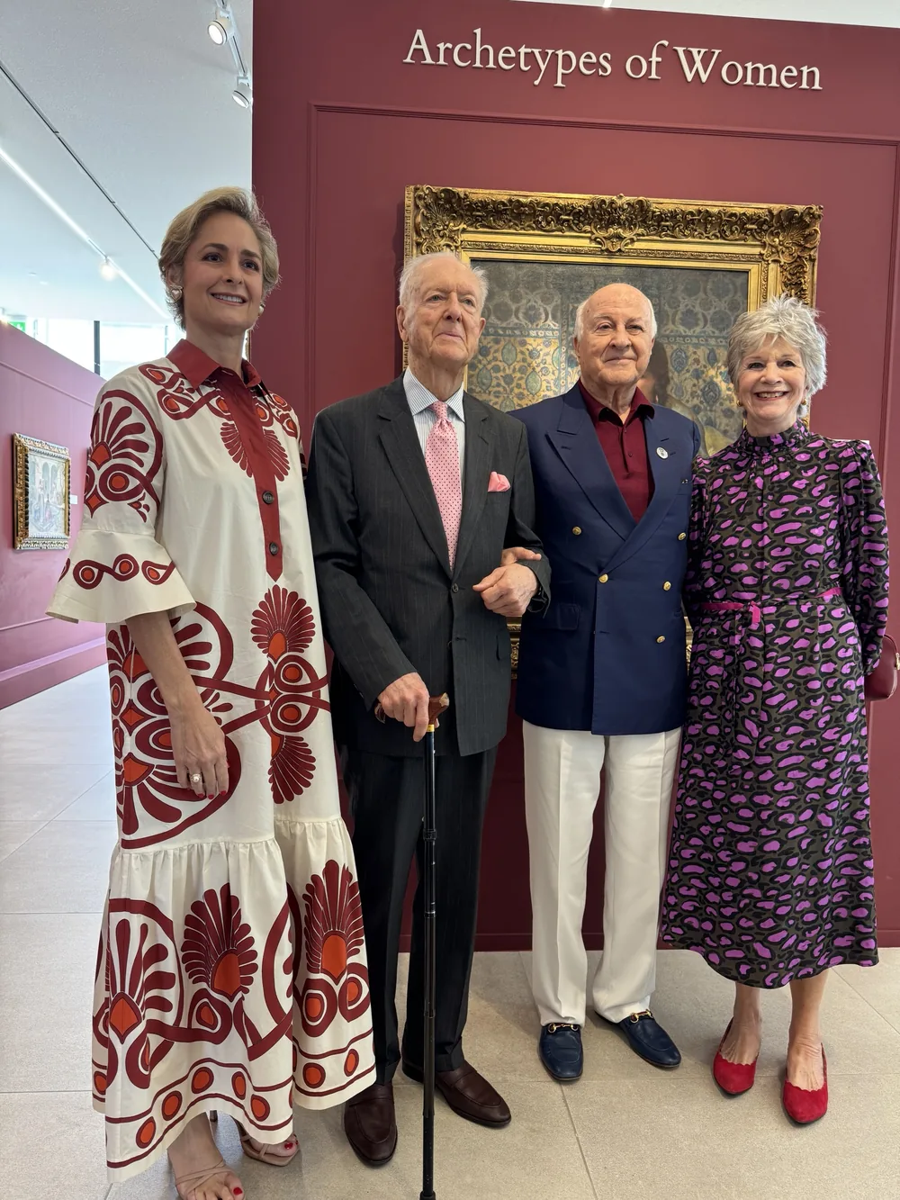 Визит в Bassam Freiha Art Foundation, выставка Archetypes of Women